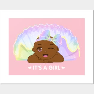 It's a Girl Posters and Art